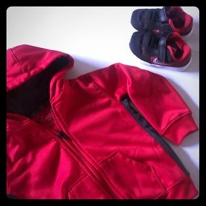 Nike bundle hoodie and shoes